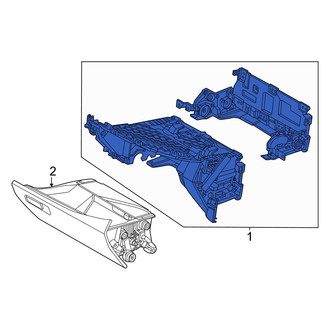 Kia OE - Front Glove Box Housing