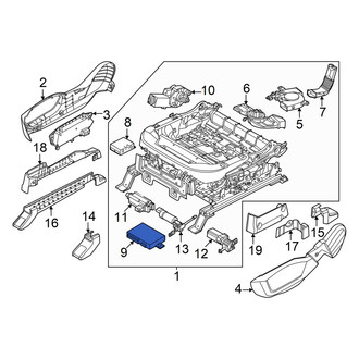 Kia OE - Front Right Climate Controlled Seat Module