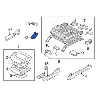 Kia OE - Seat Track Cover