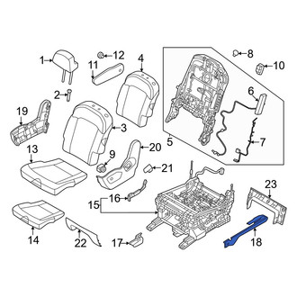 Kia OE - Seat Track Cover