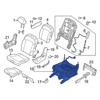 Kia OE - Center Left Seat Track