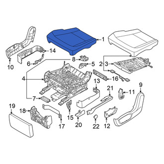 Kia OE - Center Left Seat Cover
