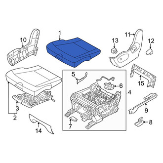 Kia OE - Center Left Seat Cover