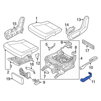 Kia OE - Seat Track Cover