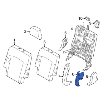 Kia OE - Rear Right Inner Seat Back Recliner Adjustment Mechanism Cover
