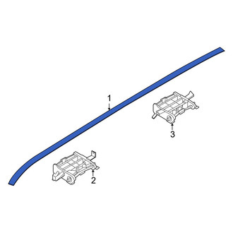 Kia OE - Left Roof Molding