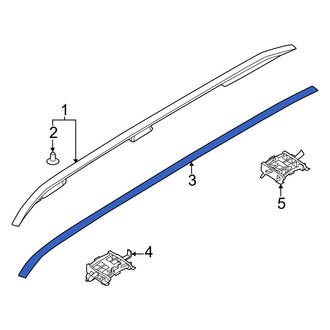 Kia OE - Left Roof Molding