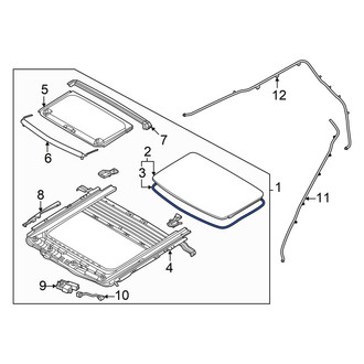 Kia OE - Sunroof Seal