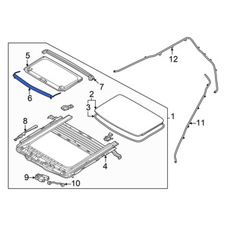 Kia OE - Front Sunroof Deflector