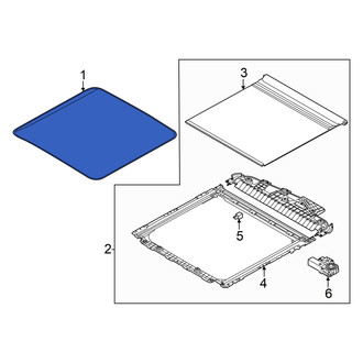 Kia OE - Rear Sunroof Glass