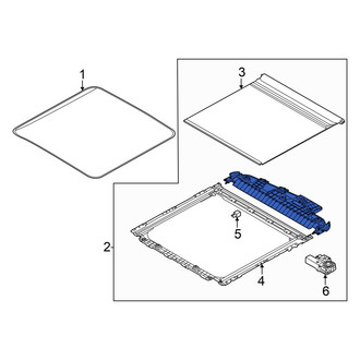 Kia OE - Front Sunroof Assembly