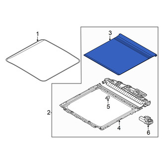 Kia OE - Front Sunroof Cover