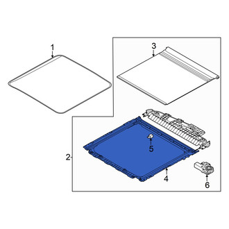 Kia OE - Rear Sunroof Frame