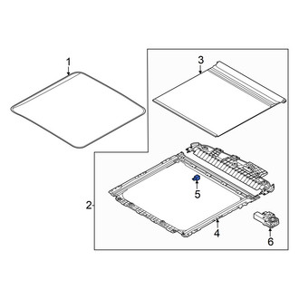 Kia OE - Left Sunroof Cover Guide