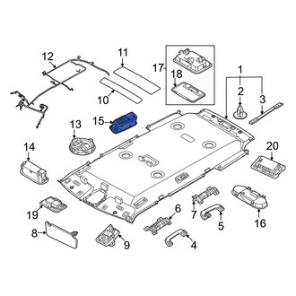 Kia OE - Left Reading Light