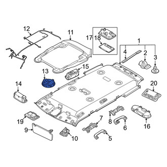 Kia OE - Upper Dashboard Air Vent