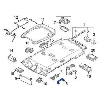 Kia OE - Front Left Interior Grab Bar