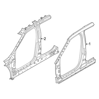 Kia OE - Pillars, Rocker & Floor - Aperture Panel