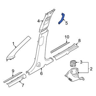 Kia OE - Center Interior Grab Bar