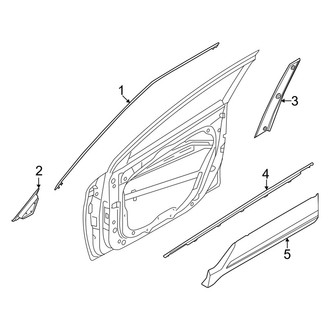 Kia OE - Front Door - Exterior Trim
