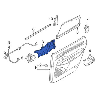 Kia OE - Front Left Outer Exterior Door Handle
