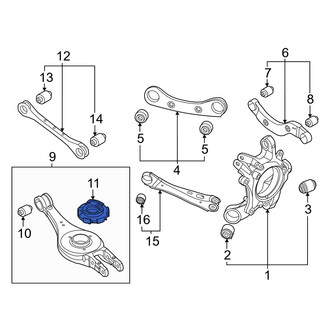 Kia OE - Rear Lower Coil Spring Insulator