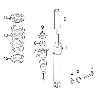 Kia OE - Rear Suspension - Shocks & Components (With Self Leveling Suspension), (GT-Line / Land)
