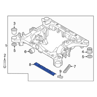 Kia OE - Rear Suspension Crossmember Reinforcement