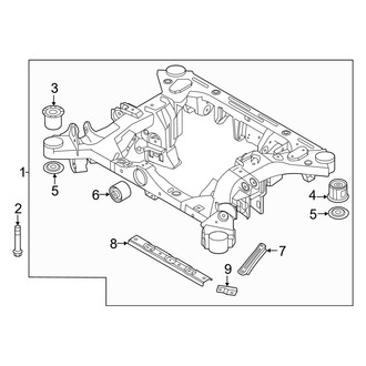 Kia OE - Rear Suspension - Suspension Mounting