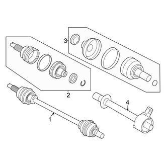 Kia OE - Rear Suspension - Drive Axles