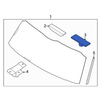 Kia OE - Back Glass Spacer