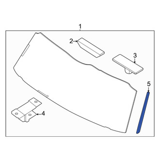Kia OE - Rear Left Liftgate Object Sensor