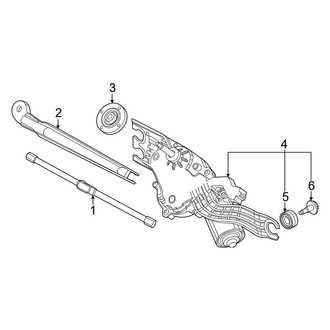 Kia OE - Lift Gate - Wiper & Washer Components