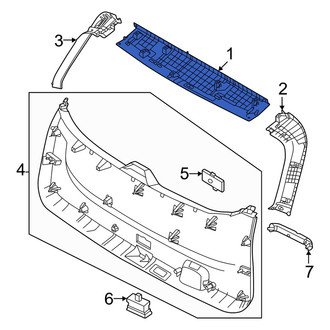 Kia OE - Rear Left Liftgate Trim