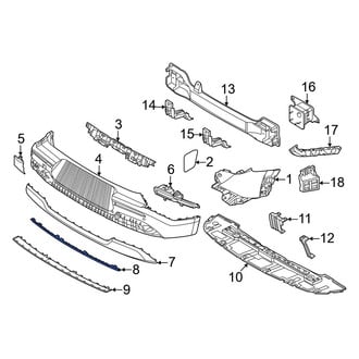 Kia OE - Front Outer Bumper Trim