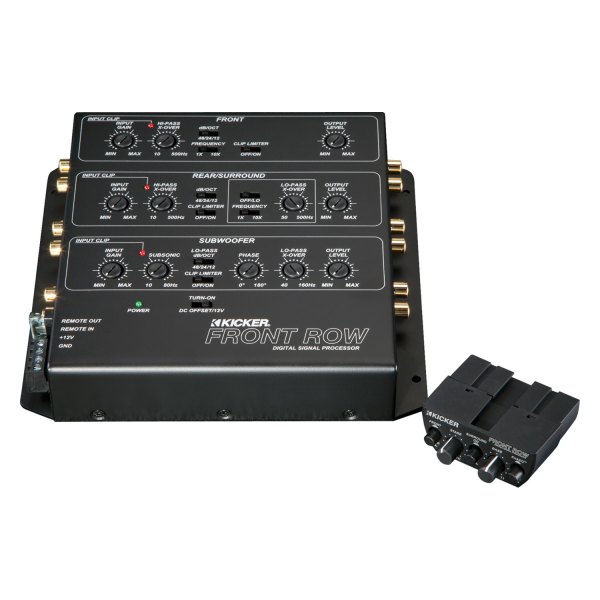 KICKER® - Front Row™ 6-Channel Digital Signal Sound Processor