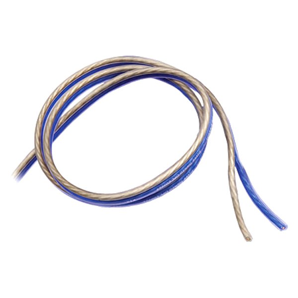 KICKER® - Q Series 12 AWG 2-Way 20' Blue/Gray Stranded GPT Speaker Wire