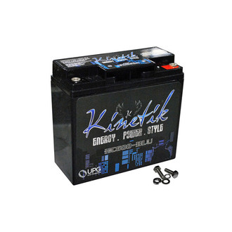 Kinetik® - HC-BLU Series 600 W 18 Ah AGM Audio Power Battery