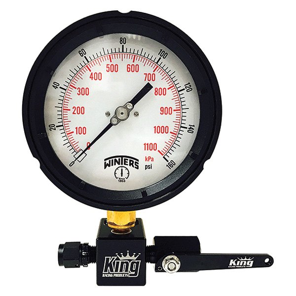 King Racing® - Superflow™ 0 to 160 psi Fuel Pressure Tester