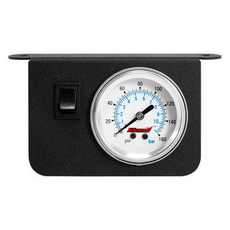 Kleinn® - Iluminated Dual Needle Dash Panel Gauge Kit, 160 PSI