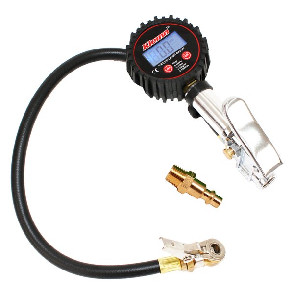 Kleinn® - Tire Inflator with 160 PSI Digital Gauge and Pressure Relief