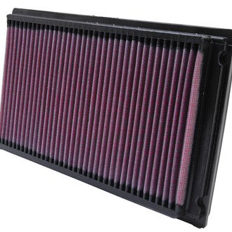 K&N® - 33 Series Panel Red Air Filter (11" L x 6.563" W x 1.125" H)