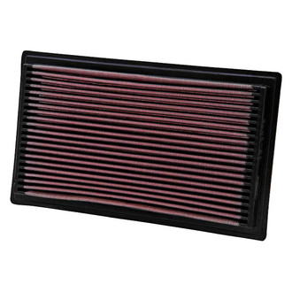 K&N® - 33 Series Panel Red Air Filter (11" L x 6.563" W x 1.063" H)