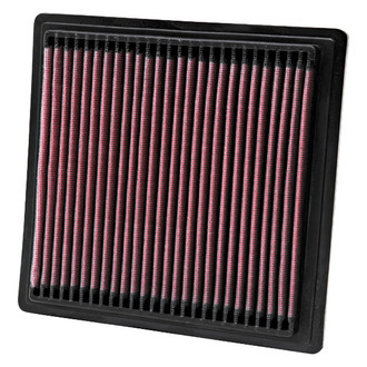 K&N® - 33 Series Panel Red Air Filter (7.875" L x 7.563" W x 0.938" H)