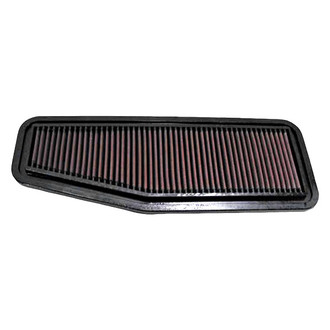 K&N® - 33 Series Unique Red Air Filter (14.813" L x 5.375" W x 0.75" H)