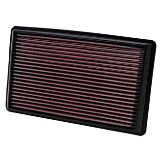 K&N® - 33 Series Panel Red Air Filter (11" L x 6.563" W x 1.063" H)
