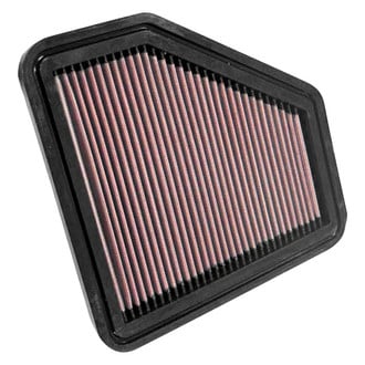 K&N® - 33 Series Unique Red Air Filter (10.063" L x 9.375" W x 1.063" H)