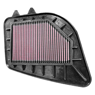 K&N® - 33 Series Unique Red Air Filter (13.5" L x 10.75" W x 1.5" H)