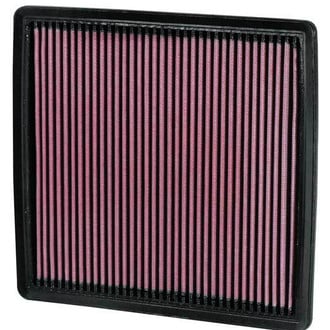 K&N® - 33 Series Panel Red Air Filter (10.5" L x 9.875" W x 1" H)