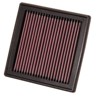 K&N® - 33 Series Panel Red Air Filter (7.125" L x 6.625" W x 1" H)